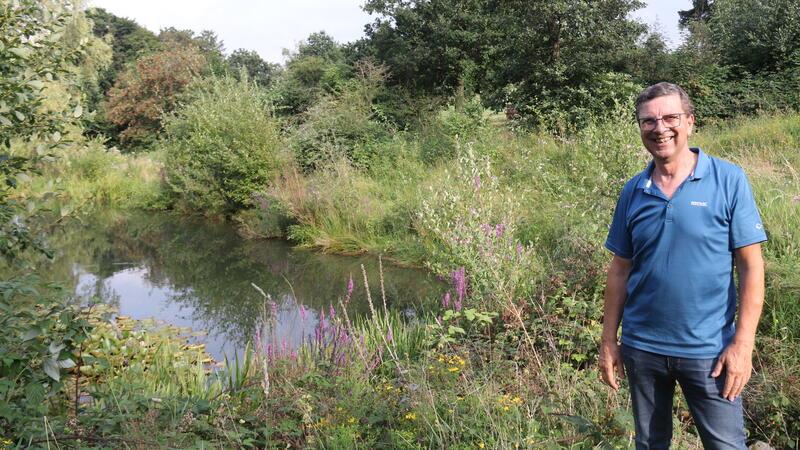 Ein kleines, feines zu Hause für Frösche, Kröten und Salamander.