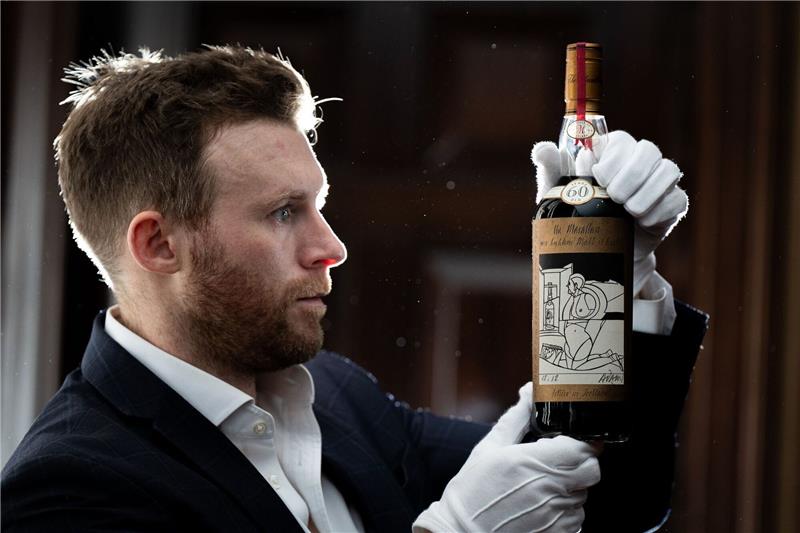 Teuerster Whisky der Welt wird versteigert Ein kostbarer Tropfen: «The Macallan 1926 Adami».