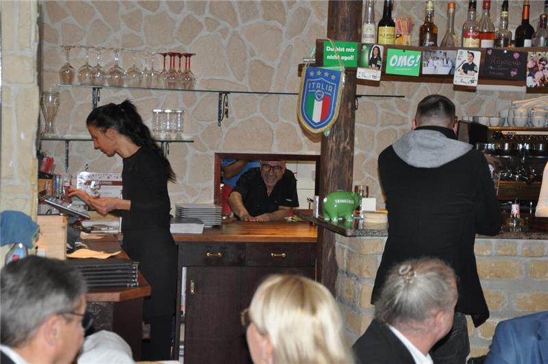 Ein letzter Abend bei Goslars Lieblingsitaliener. 