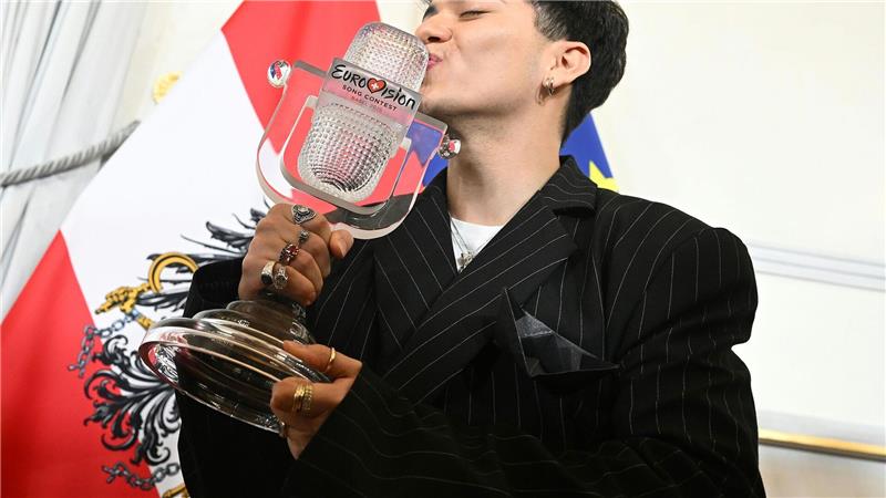 Neue Musik von JJ: Das Leben nach dem ESC-Hype Ein letzter Kuss - dann ging die ESC-Trophäe zu Bruch. (Archivbild)
