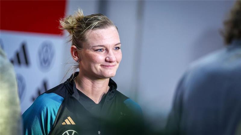 Ein letztes Mal im Rampenlicht: Kapitänin Alexandra Popp verabschiedet sich aus der Nationalelf.