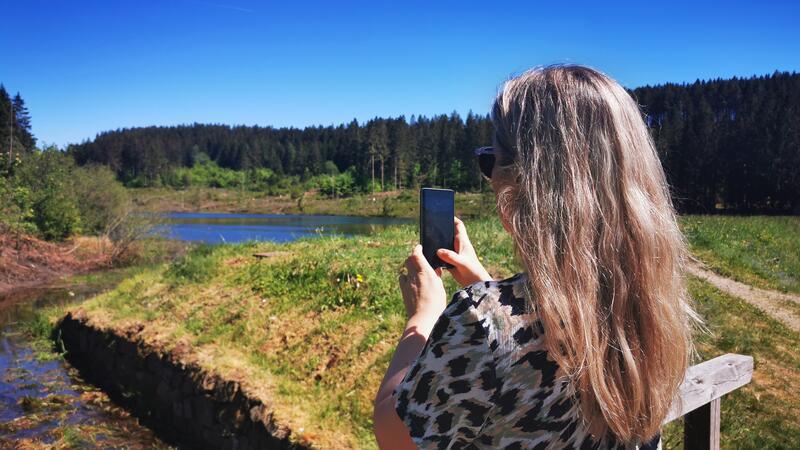 „Instawalk“: Blogger suchen im Oberharz exklusive Fotokulissen Ein schönes Fotomotiv in der Oberharzer Wassewirtschaft ist die Auerhahn-Kaskade.