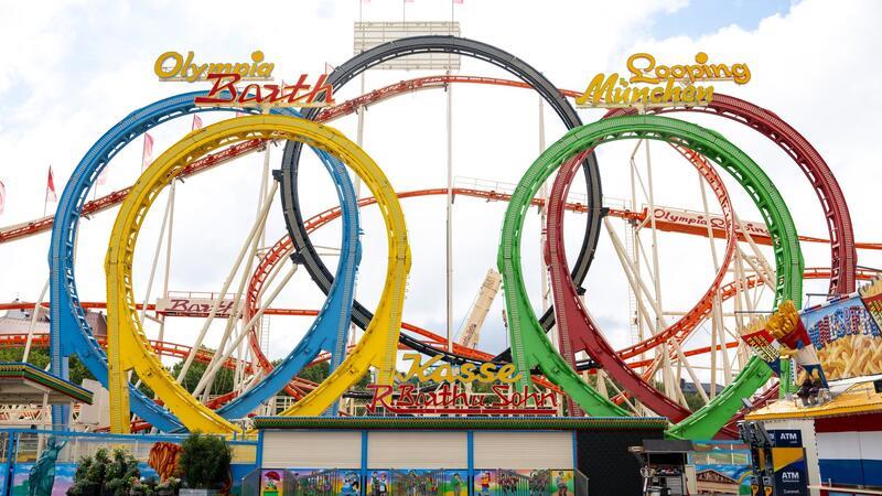 Ein tödlicher Arbeitsunfall am Olympia  Looping überschattete den Aufbau. (Archivfoto) 