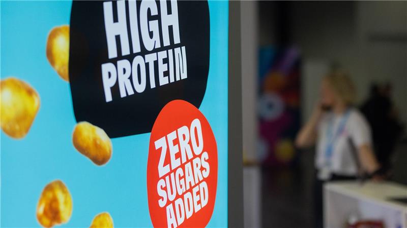 Eine Botschaft der Fibo: Bewegung ist wichtig, dabei aber bitte nicht die richtige Ernährung vergessen.