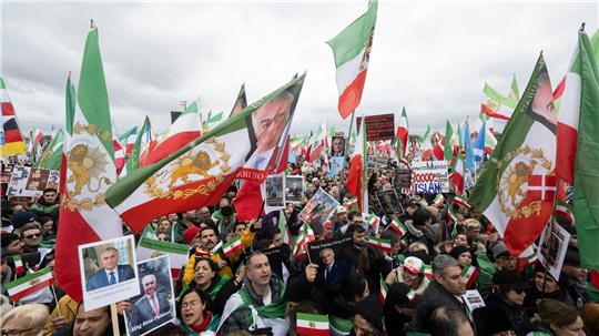 Eine Demonstration gegen Irans Führung in München sorgt für Spannungen. (Archivbild)