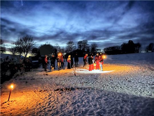 Eine Fackelwanderung wird am Samstag möglich sein. Archivfoto: Veranstalter