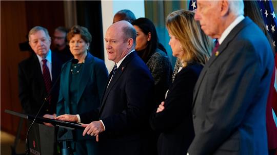 Eine Gruppe US-Parlamentarier ist nach Dänemark gereist.