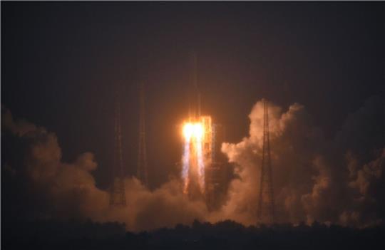 Eine Rakete vom Typ «Langer Marsch-5 Y8» mit dem Raumschiff «Chang'e 6» an Bord startete am 3. Mai auf dem Weltraumbahnhof Wenchang in China.