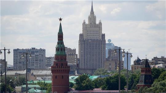 Eine Reaktion des Kreml oder des Außenministeriums in Moskau auf die atomaren Drohungen von US-Präsident Donald Trump lässt auf sich warten. (Archivbild)
