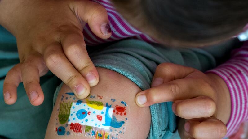 Eine Schramme am Knie ist unschön, aber der Lerneffekt ist da.