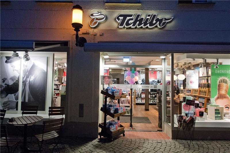 Eine «Tchibo»-Filiale in der Greifswalder Innenstadt.