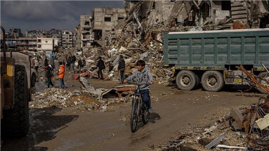 Eine UN-Resolution soll den US-Plan zur Beendigung des Gaza-Kriegs sichern. (Archivbild) 