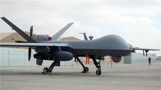 Eine US-amerikanische Drohne vom Typ MQ-9.