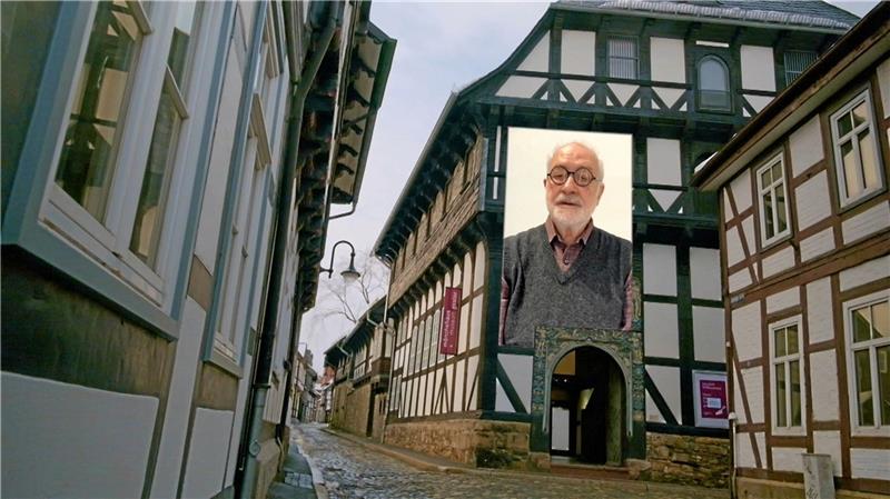 Eine Videobotschaft von Hans Haacke gab’s bereits nach der Bekanntgabe des Preisträgers; die nächste folgt.  Foto: Videostill