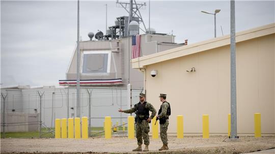 Eine der Nato-Raketenabwehrstationen für Europa steht in Deveselu in Rumänien. (Archivbild)