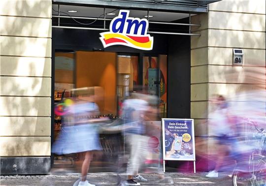 Eine dm-Filiale in der Karlsruher Innenstadt.