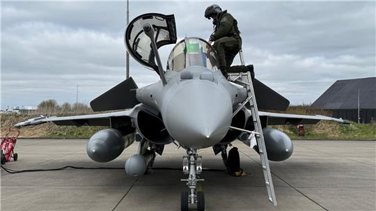Eine französische Rafale war am ersten Einsatz von Eastern Sentry beteiligt. (Archivbild)