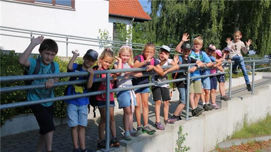 Eine große Kinderschar freute sich über die lehhreiche Harzklub-Ferienpassaktion.