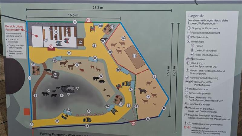Eine interaktive Wolfsausstellung ist derzeit in Planung.