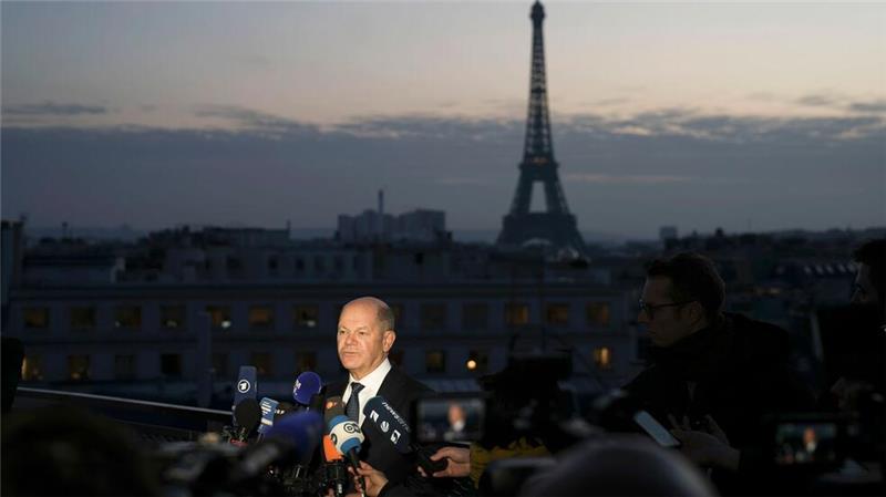 Europäer bei Ukraine-Krisengipfel uneins über Friedenstruppe Eine „unpassende Debatte zur falschen Zeit und über das falsche Thema“: Bundeskanzler Scholz will nicht über mögliche Friedenstruppen diskutieren.