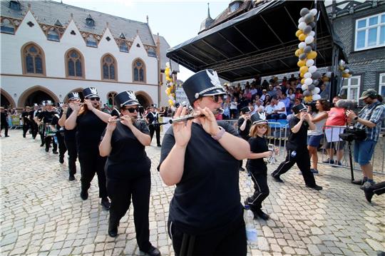 Einen Schützenumzug durch die Goslarer Innenstadt beziehungsweise über den Marktplatz wird es in diesem Jahr wohl nicht geben.  Archiv-Foto: Epping