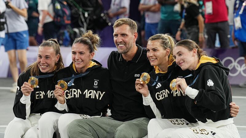 Einer der deutschen Olympia-Höhepunkte: Die sensationelle Goldmedialle im 3x3.