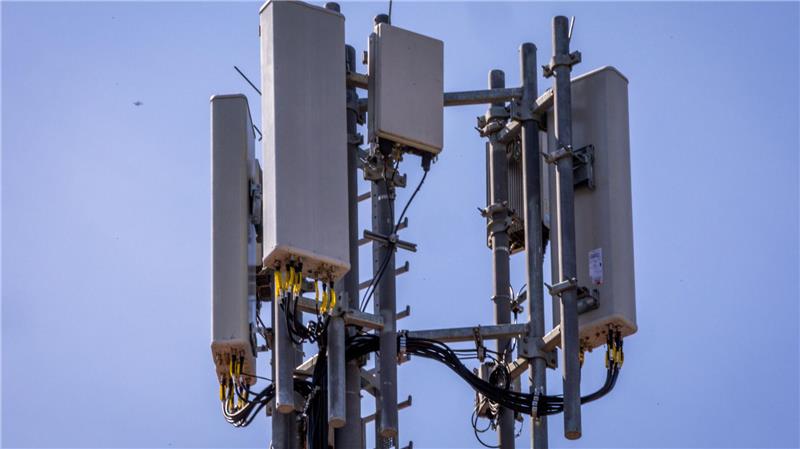 Einer von Zehntausenden Mobilfunk-Antennenstandorten in Deutschland. (Archivbild)