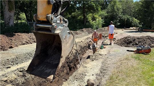 Eines der Projekte im Nachtragsetat ist die Sanierung der Dr.-Kurt-Schroeder-Promenade in Braunlage, die gerade vorgenommen wird und die eine halbe Million Euro kostet.