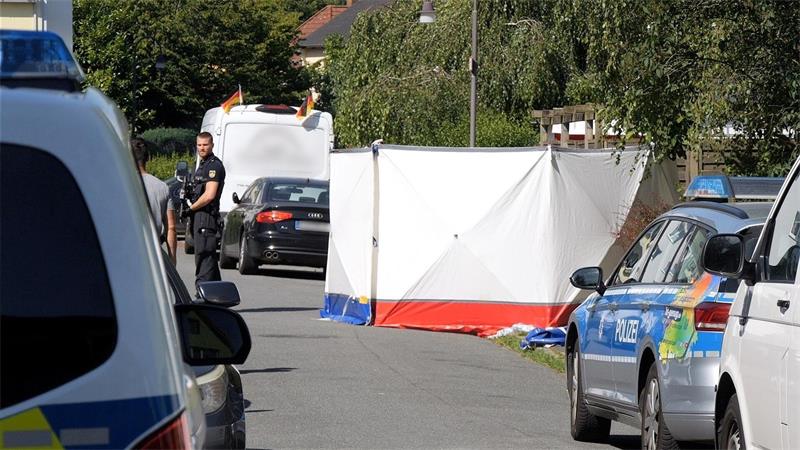 Einsatzkräfte gehen von einem Gewaltverbrechen aus. 