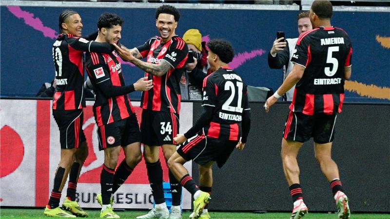 Eintracht Frankfurt feierte einen wichtigen Sieg.