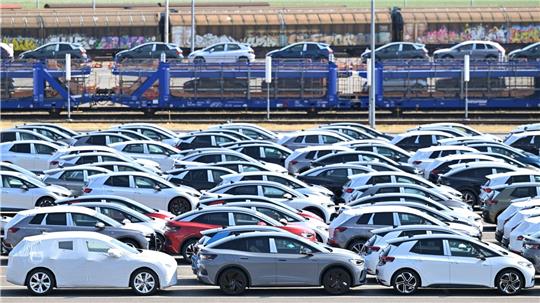 Elektroautos aus dem VW-Konzern dominieren den deutschen Markt. 