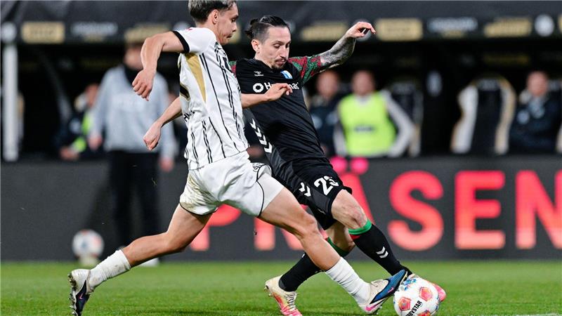 Elversberg und Magdeburg lieferten sich ein intensives Duell.