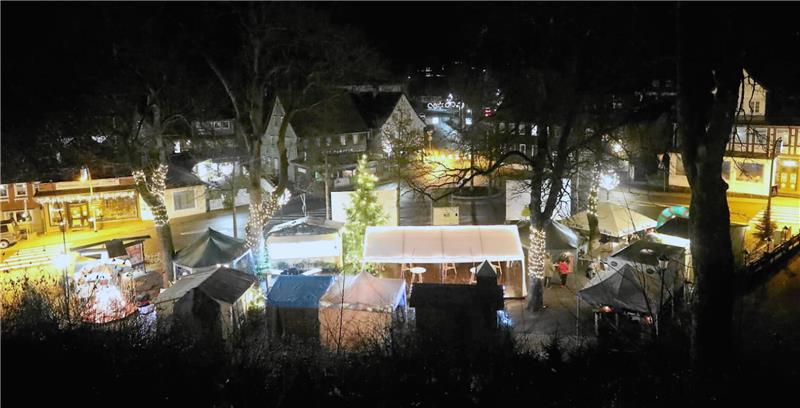 Ende Dezember soll der Marktplatz wieder leuchten.