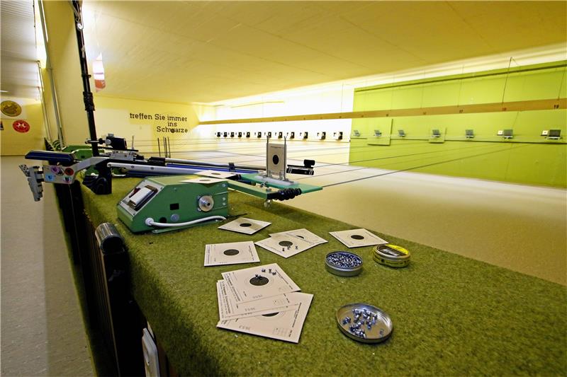 Ende Oktober 2020 ist das letzte Mal im Lindenhof geschossen worden. Die Hoffnungen ruhen auf einem baldigen Schießbetrieb. Fotos: Epping