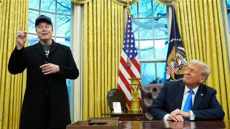 Ende einer besonderen Allianz: Elon Musk und US-Präsident Donald Trump gehen nach einem Streit um die Haushaltspolitik getrennte Wege. (Archiv)