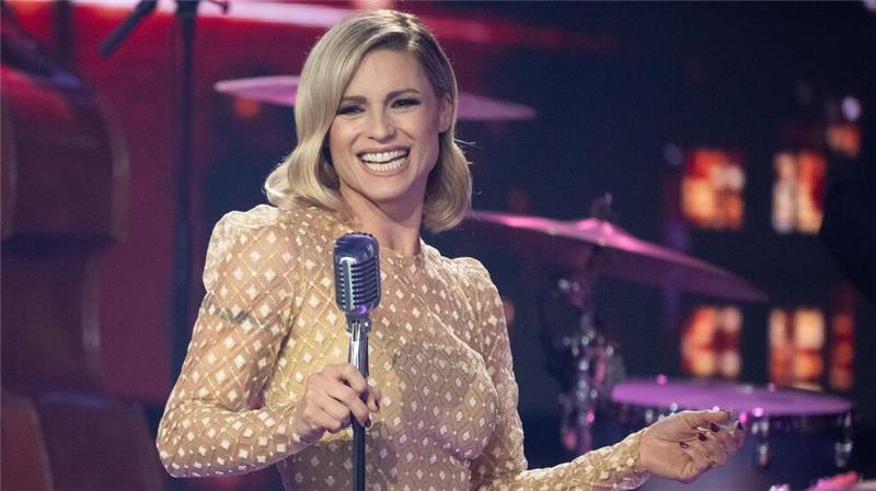 Gleich drei Moderatorinnen beim ESC-Finale Energiegeladen: Michelle Hunziker führt durch den ESC. (Archivbild)