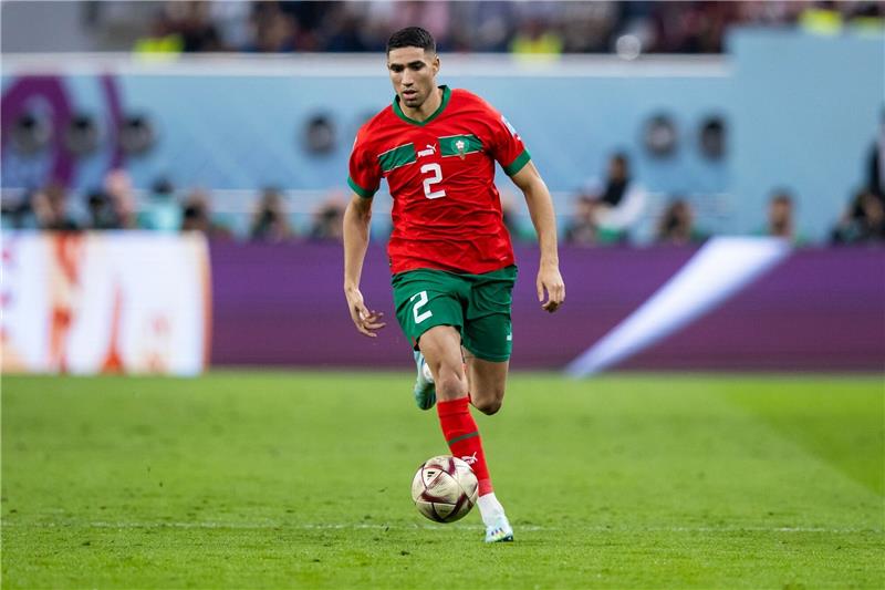 „Ist mein Freund”: Hakimi entschuldigt sich bei Infantino Entschuldigte sich bei FIFA-Boss Gianni Infantino : Achraf Hakimi