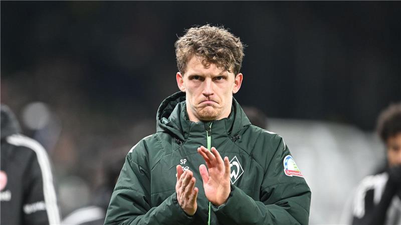 Enttäuscht nach dem Schlusspfiff: Werders Mittelfeldspieler und Torschütze Jens Stage.