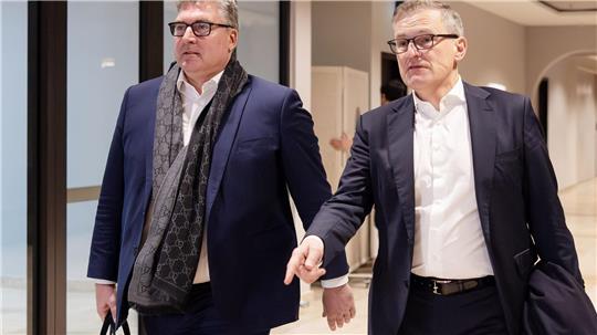 Enttäuscht vom DFB: Hellmann und Dreesen.