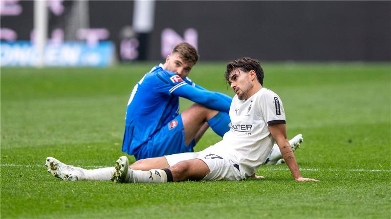 Enttäuschte Gesichter nach einem 2:2 im Borussia-Park.