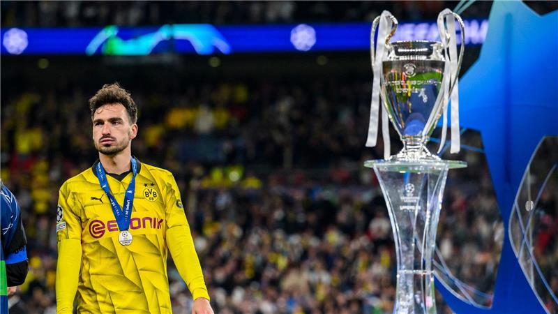 Ende der großen Karriere: Weltmeister Hummels geht im Sommer Enttäuschungen: Mats Hummels unterlag mit dem BVB zweimal im Champions-League-Finale - 2013 und 2024.