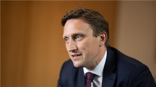 Er führt Partei und Fraktion der CDU in Niedersachsen: Sebastian Lechner. (Archivbild)