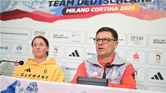 Er gibt keine konkrete Medaillenvorgabe: Chef de Mission Olaf Tabor (r). 