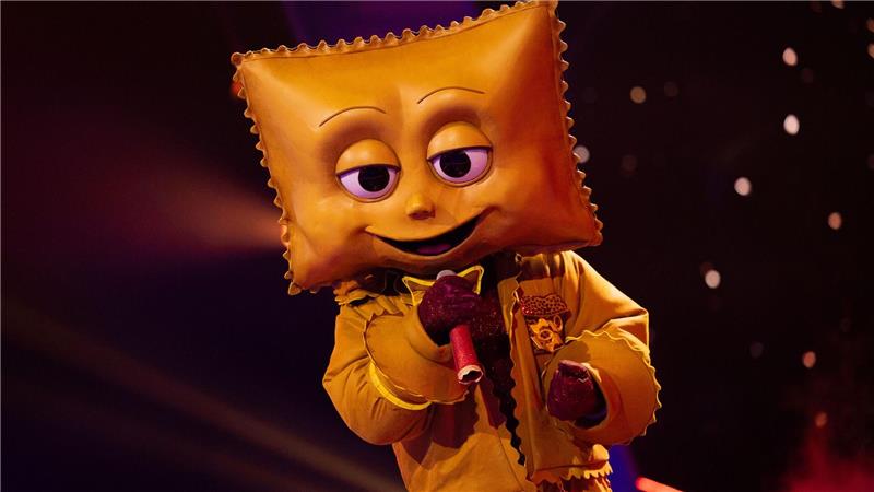 Er wurde Zweiter: Als „Rave-Ioli“ im Nudel-Kostüm war ... aufgetreten.