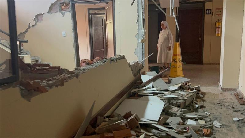 Erdbeben in Kolumbien: Altenheim in Cali gleicht einer Ruine