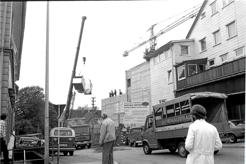 Ereignis auf der „Rö“: Harthun bekommt eine Rolltreppe.  Archivfoto: Meier-Cortés
