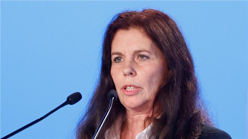 Erhebt schwere Vorwürfe – und steht selbst im Fokus eines Parteiverfahrens: AfD-Europaabgeordnete Anja Arndt. (Archivbild)