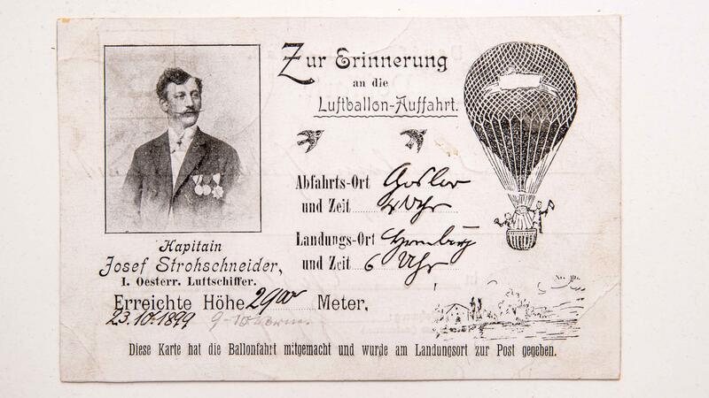 Mit dem Luftballon vom Goslarer Schuhhof nach Hornburg Erinnerung an eine Ballonfahrt: Der österreichische Luftschiffer Josef Strohschneider startet 1899 auf dem Schuhhof und fliegt bis Hornburg.