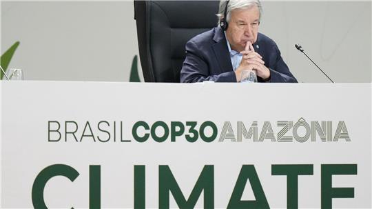 Ernster Warner: UN-Generalsekretär Guterres