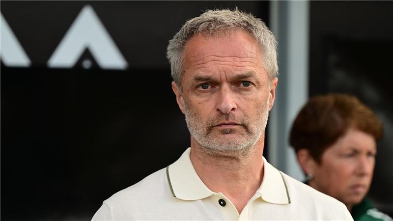 Ernüchtert: Bundestrainer Christian Wück und Assistentin Maren Meinert. 